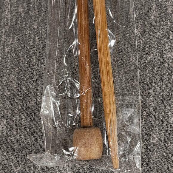 Bamboo Knitting Needles 13" 6mm Ball End 8 pairs available other sizes too NEW - Picture 3 of 7